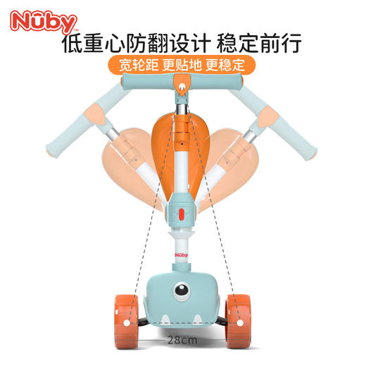 【积分兑换】Nuby大眼怪滑板车（乘骑版） 商品图3