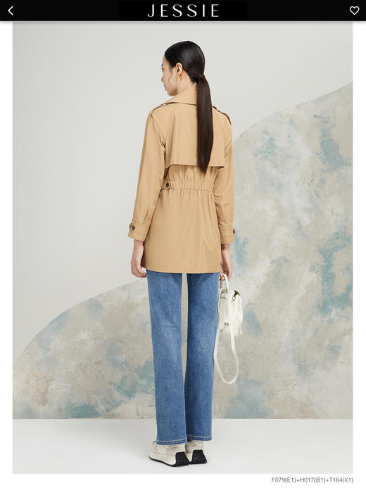 2F杰西风衣 商品图1