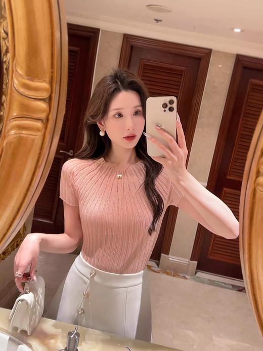 张心子【甜酷黑骑士】双排扣休闲短裤 U2401107 商品图4