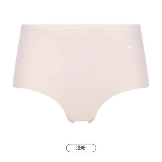 都市丽人健康系列零感无痕内裤女锦泳女士内裤中腰平角内裤LK45D2 商品图11
