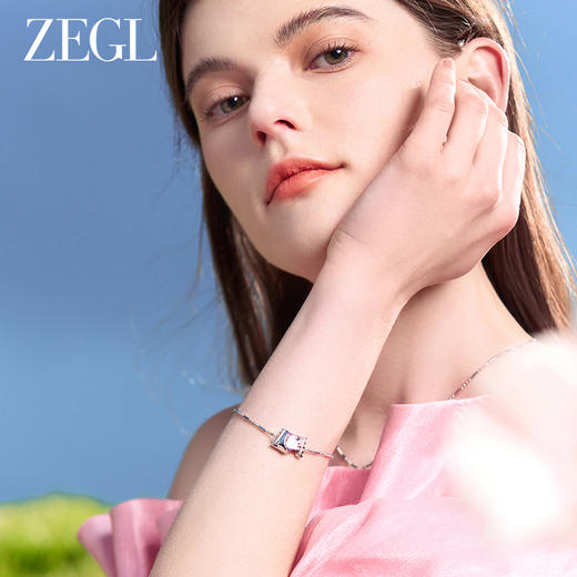 ZEGL设计师冰糖系列925银少女爱心手链女生糖果2024新款甜美手饰 商品图4