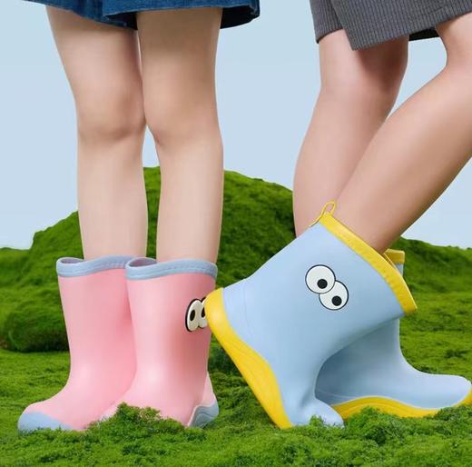 (包邮)觅雨missrain儿童大眼怪兽雨鞋（三种颜色+规格） 商品图0