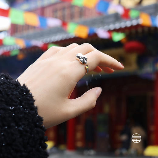 万物三千｜招财吐宝鼠戒指 手饰 手串 饰品 商品图4