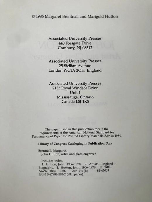 约翰·赫顿：艺术家与玻璃雕刻师 约百幅插图 精装大16开 商品图3