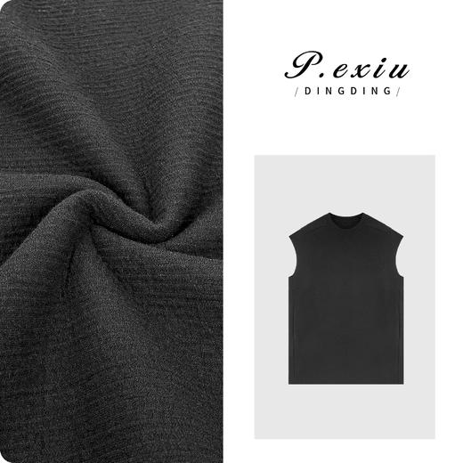 04-3潘依绣丁丁宠粉PanYiXiu/潘依绣极简风通勤叠穿百搭圆领无袖连衣裙汉服 W-61892 商品图0