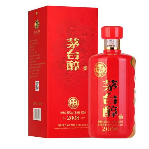 茅台醇53%vol（２００８）酒500ml 商品图0