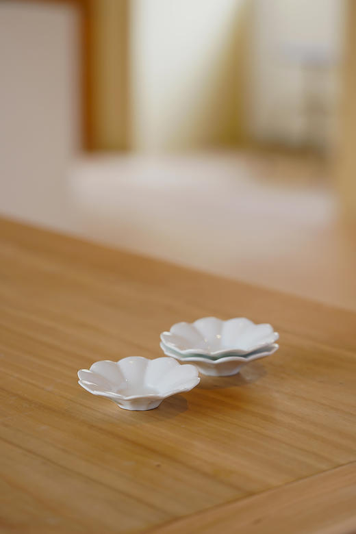 安藤雅信&百草生活50青白釉茶托 商品图1