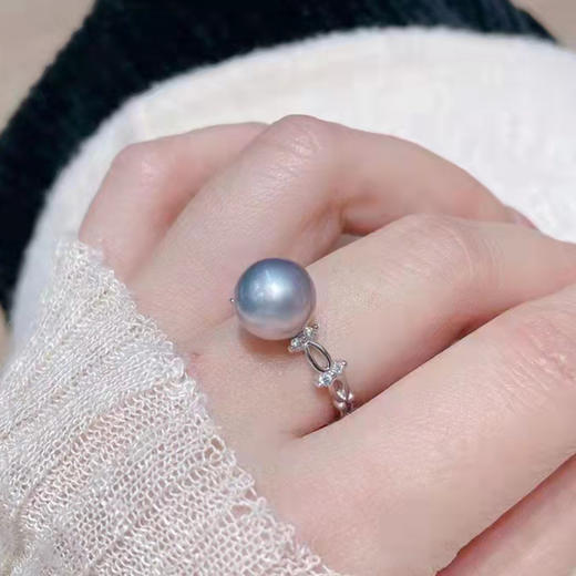 【下单即赠胸针】沐银时代·大溪地黑珍珠首饰 | 百元起就能入手的高级黑珍珠，颗颗矜贵稀有【G】 商品图5