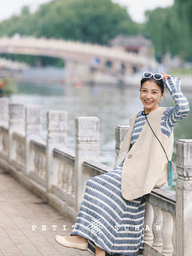 PETIT SCHAN小闪 CLO#342 remain free 守拙 秋冬中厚款棉麻廓形一粒扣马甲