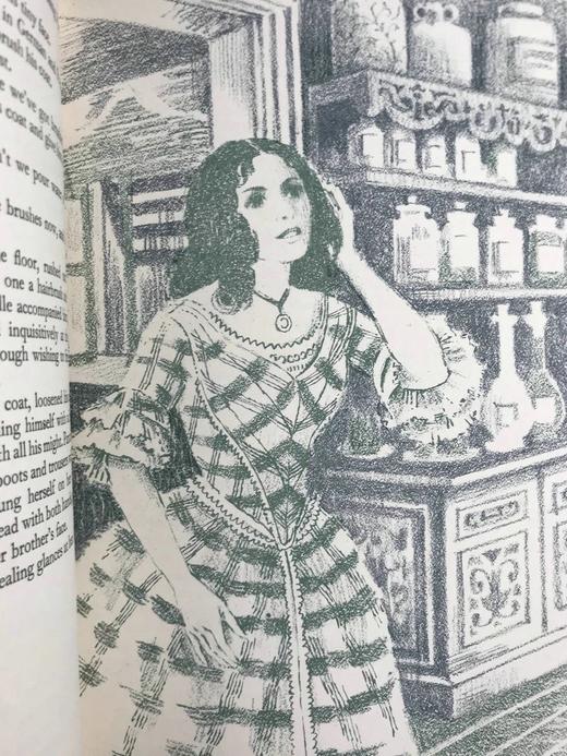 屠格涅夫《春潮》（1967） 8幅插图 精装大32开带书匣 商品图10