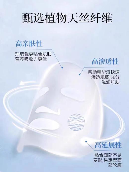 「面膜界鼻祖」丽得姿四代氨基酸双重保湿补水面膜 1盒10片 商品图4