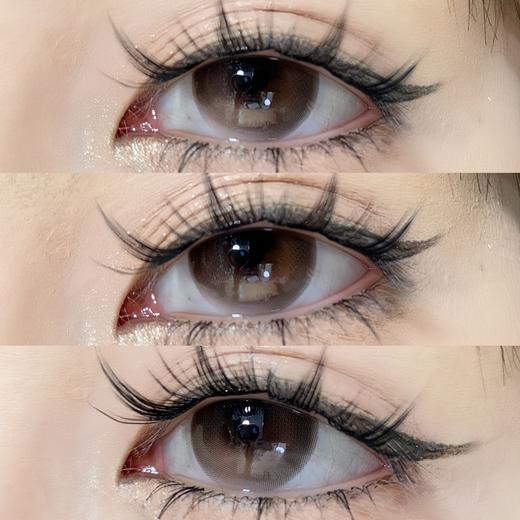 Cococon·年抛  乖乖牌  14.0  清纯小白花！粉棕柔焦感原生减龄  淡化深瞳无形营造温柔氛围！！韩产0-800度<一副两片> 商品图1