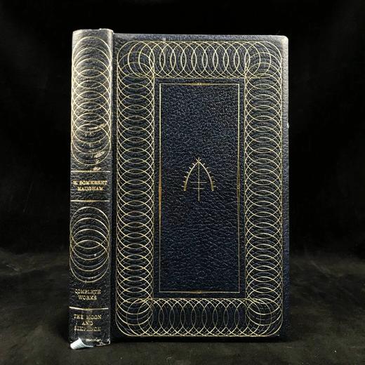 毛姆《月亮和六便士》（1967） 拉尔夫·布朗插图 复古仿皮精装32开 商品图0