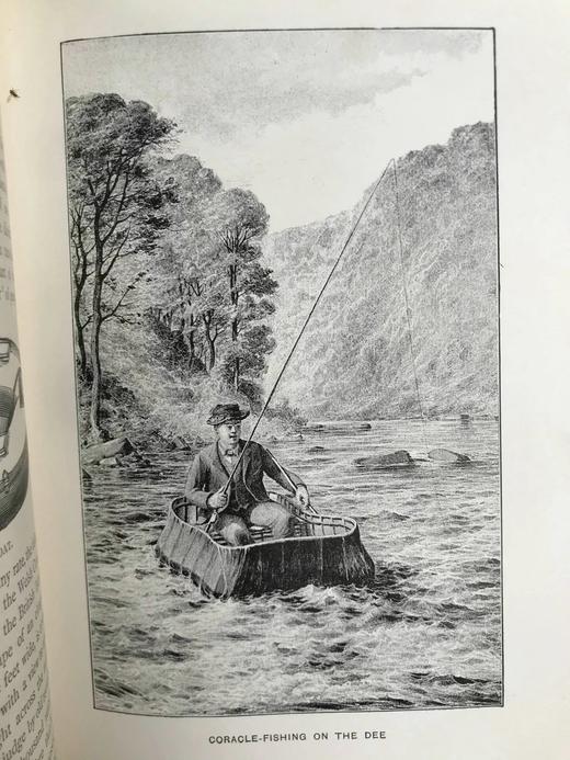 1906年 垂钓指南（卷1） 数百幅版画插图 漆布精装32开 商品图9