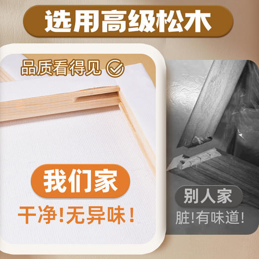 【清仓🔥爆品】DIY数字油画20*20 高亮颜料彩色画板 儿童卡通类数字油画 轻松减压 锻炼专注力 商品图2