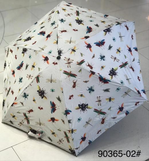 优品堂【月下瑶台】五折黑胶防紫外线伞 商品图6