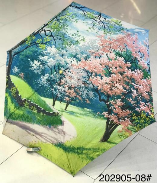 优品堂『如花如歌』五折伞下之花超轻太阳伞 商品图6