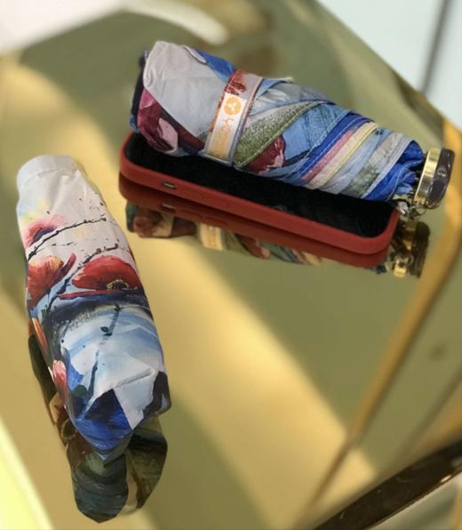 优品堂『如花如歌』五折伞下之花超轻太阳伞 商品图1