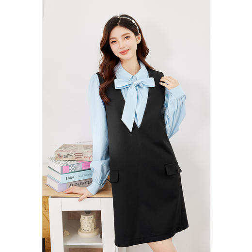 【严选】诗凡黎春肩部抽褶设计衬衫SF3120601 商品图3