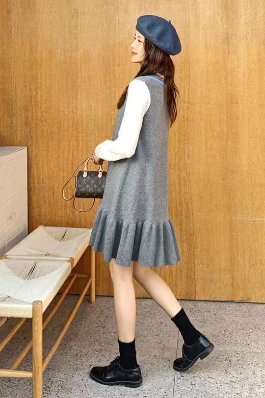 Other Mix 拼接假两件连衣裙 14715 商品图3