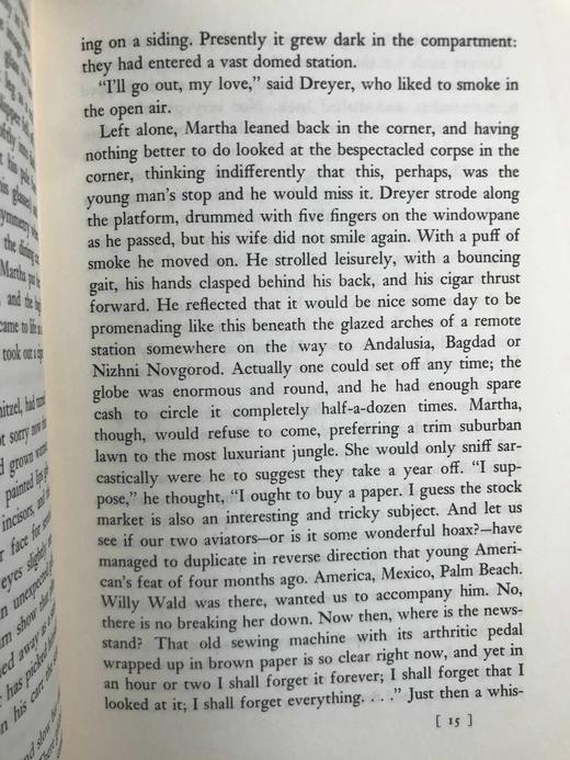 纳博科夫《王，后，杰克》 苍鹭出版社复古精装本 商品图4