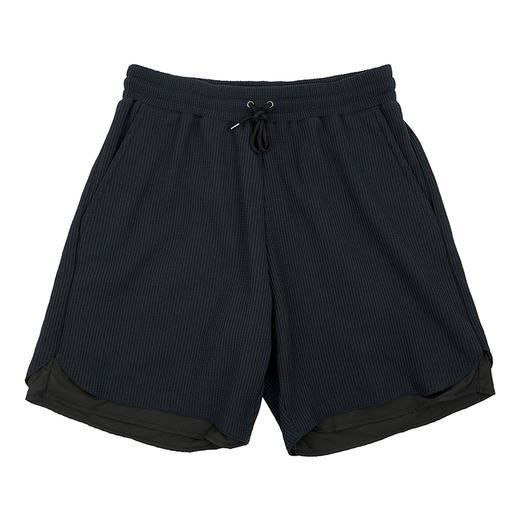 meanswhile SOLOTEX Easy Shorts 机能性面料华夫格透湿吸汗短裤 商品图4