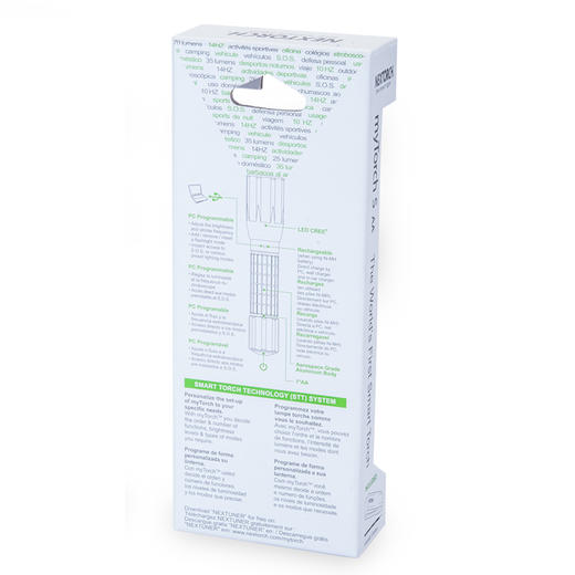 纳丽德（NEXTORCH）myTorch S AA直充便携户外家用手电AA电池 商品图4