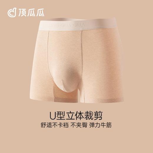 3部顶瓜瓜男士彩棉平角内裤3条装DNKMC-AQ31206-3 商品图0