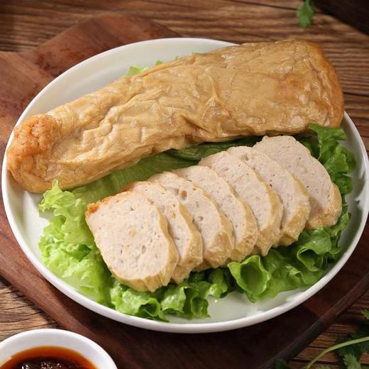 【潮汕特产！手打猪肉广章】传承手工工艺，真材实料，选用新鲜猪后腿肉，肉质弹脆特色小吃肉卷章手工粿肉饼肉条隆江猪脚饭搭配 商品图4