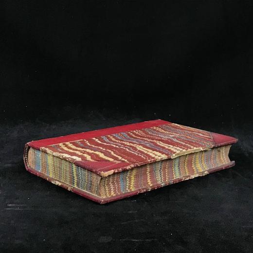 1871年 司各特《奈杰尔的命运》 卷首配版画插图 真皮精装32开 商品图1