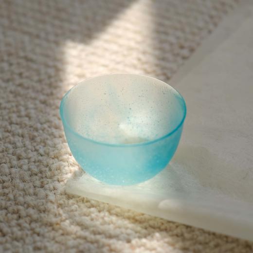会呼吸的琉璃  太极圆杯  琉璃  清透 商品图4
