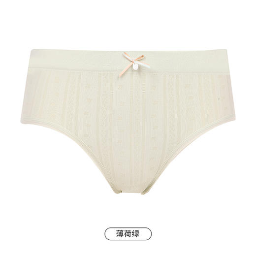 都市丽人基础一体美臀一体无缝内裤女锦氨女士内裤低腰平角内裤LK45F7 商品图10