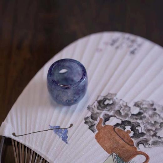 会呼吸的琉璃 梅花盖置 琉璃 商品图0