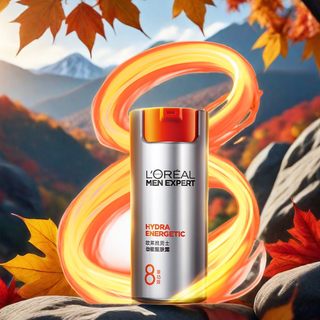 欧莱雅 男士8重功效醒肤露