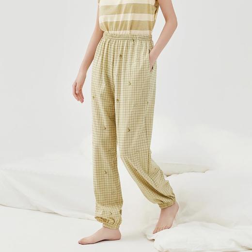 3部顶瓜瓜女士纯棉长裤家居裤DJJWC-AQW26126 商品图2