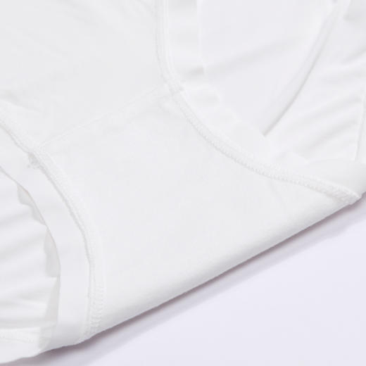 都市丽人基础系列薄透丝滑内裤女锦泳女士内裤速干中腰平角内裤LK45G2 商品图7