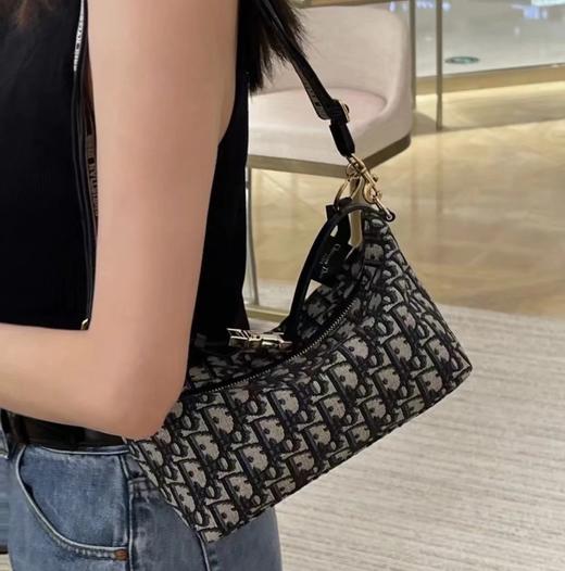 重磅渠道  D老花系列  饭盒包  老花手提斜挎包　 商品图1