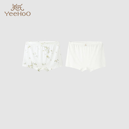 英氏儿童内裤女宝宝平角内裤2件装YLSDJ0Q003A 商品图0