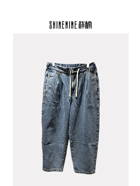 336612直筒牛仔裤