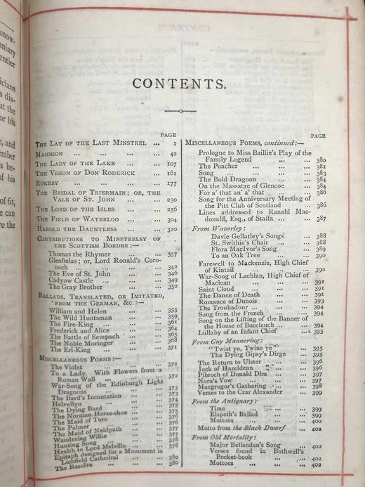 约19世纪后期 司各特诗集 8幅插图 全真皮精装36开 商品图4