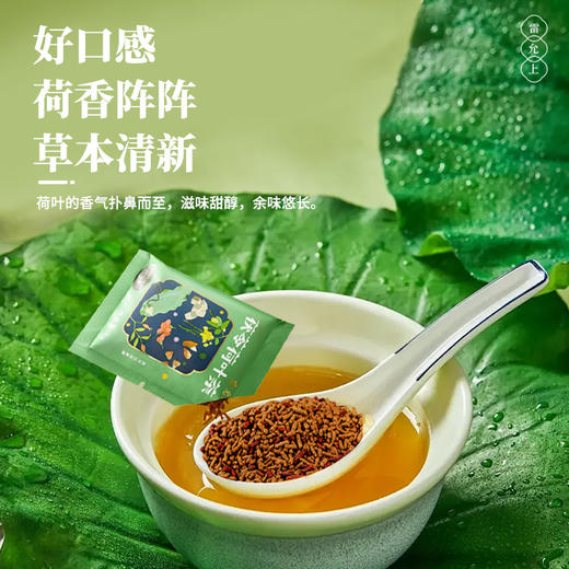 雷允上茯苓荷叶茶8g*15袋/盒 商品图5