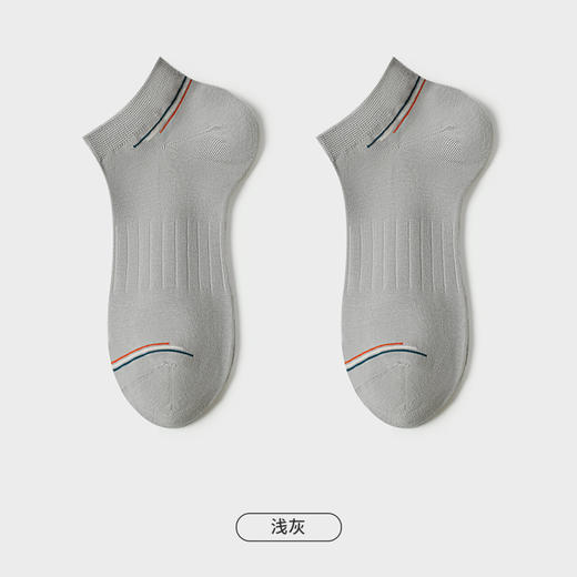 都市丽人都市锋尚船袜休闲系列精梳棉袜子舒适透气不闷汗FC4DA4 商品图2