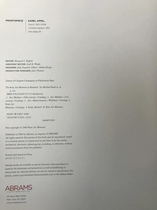 美国布兰代斯玫瑰艺术博物馆图集 约200幅插图 精装大16开 商品图4