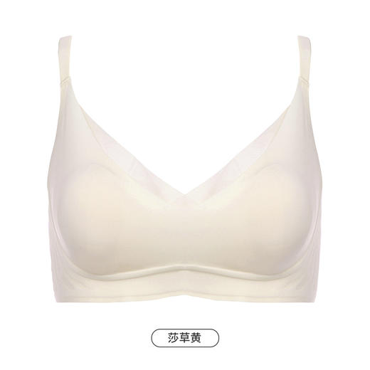 都市丽人Vbra内衣无痕杯面内衣女泳布文胸无尺码3/4杯超薄款速干无钢圈三排扣LB46K7 商品图10