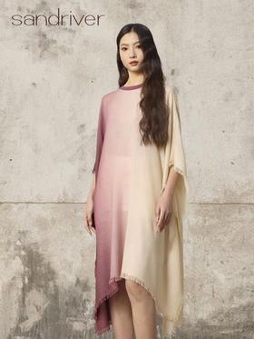 针梭相拼四季之衣箱型连衣裙SJS96W201N