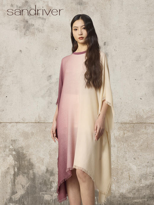 针梭相拼四季之衣箱型连衣裙SJS96W201N 商品图0