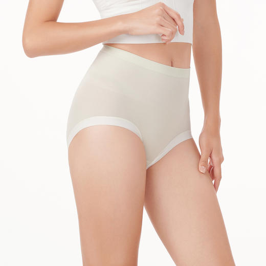 都市丽人塑身轻塑美臀收腹提臀内裤女无缝面料女士内裤高腰平角内裤LK44A2 商品图2
