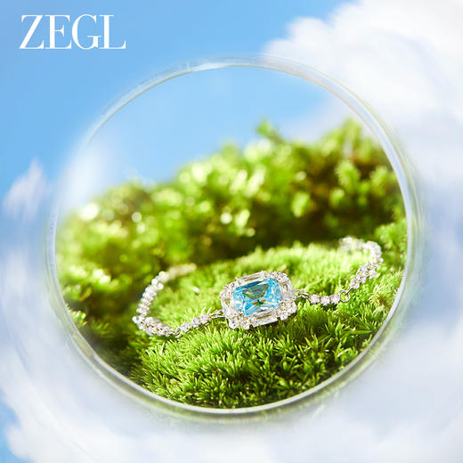 ZEGL设计师冰糖系列925银方糖手链女生2024新款少女小众精致手饰 商品图1
