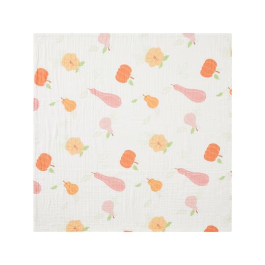 怡比我的农场纱布浴巾HY24SPP005红黄色调110*110cm 商品图0