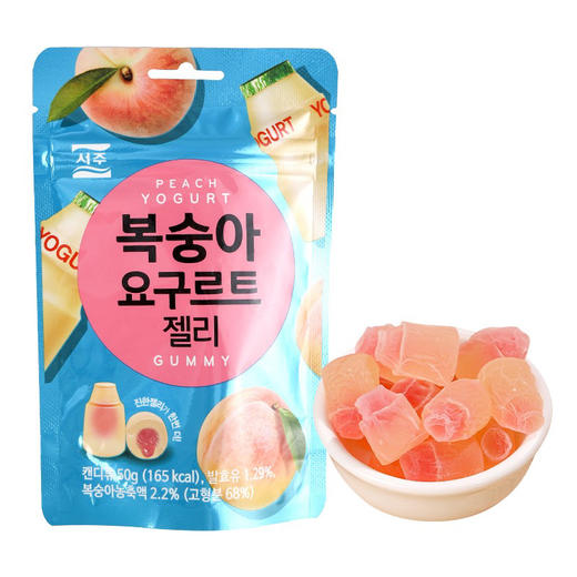서주 복숭아 요구르트젤리50g 商品图0